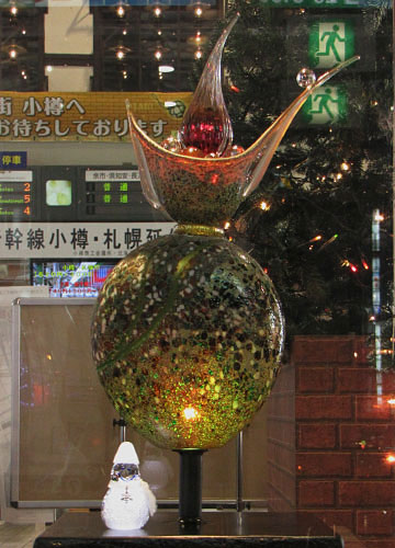 小樽ロングクリスマス2012「ガラスアート展示会」11