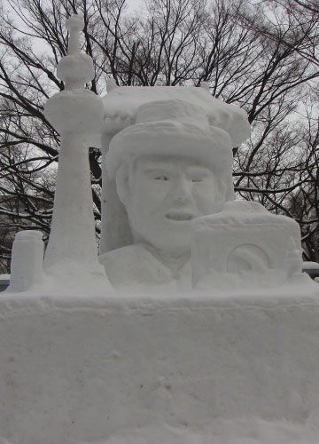 第64回さっぽろ雪まつりより「寅さん」 第64回さっぽろ雪まつりより「寅さん」