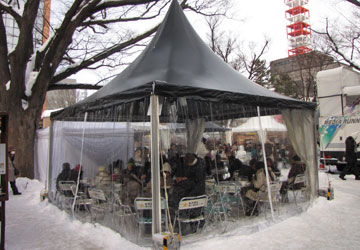 第64回さっぽろ雪まつりより「北海道 食の広場」※雑記記事版より再掲