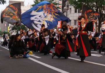 第23回YOSAKOIソーラン祭りより「炎-HOMURA-」