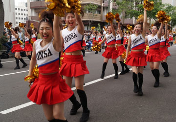 第23回YOSAKOIソーラン祭りより「コンサフリークwithアクアクララ〜北海道武蔵女子短期大学〜」 第23回YOSAKOIソーラン祭りより「コンサフリークwithアクアクララ〜北海道武蔵女子短期大学〜」