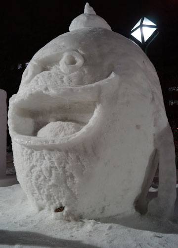 第66回さっぽろ雪まつりより「妖怪ウオッチ(ウィスパー)」 第66回さっぽろ雪まつりより「妖怪ウオッチ(ウィスパー)」