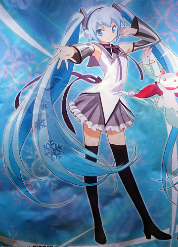 第66回さっぽろ雪まつりより「初音ミク×暁美ほむら」 第66回さっぽろ雪まつりより「初音ミク×暁美ほむら」