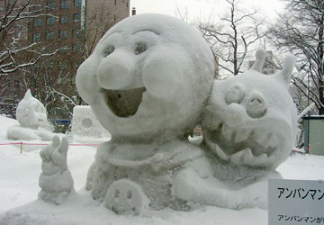 2007年さっぽろ雪まつり「アンパンマン（大通会場）」