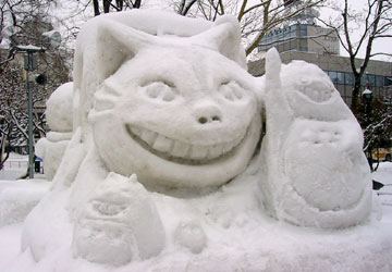 2007年さっぽろ雪まつり「となりのトトロ（大通会場）」