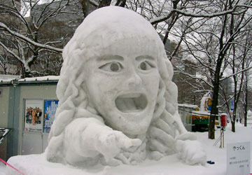 2007年さっぽろ雪まつり「やっくん(大通会場)」2 2007年さっぽろ雪まつり「やっくん(大通会場)」2