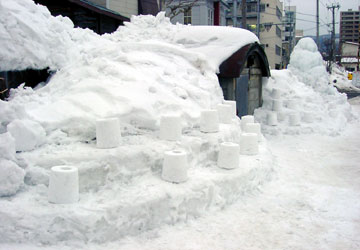 2007年小樽雪あかりの路（手宮線会場）8
