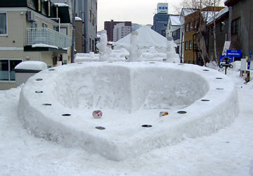 2007年小樽雪あかりの路（手宮線会場）6