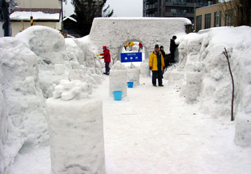 2007年小樽雪あかりの路（手宮線会場）3