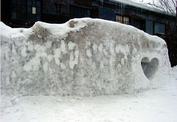 2007年小樽雪あかりの路（手宮線会場）3