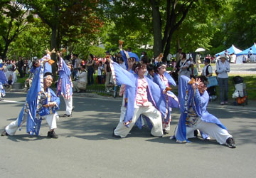 2007年YOSAKOIソーラン祭り・大通パレードより「くりやまOH!夢乱咲」