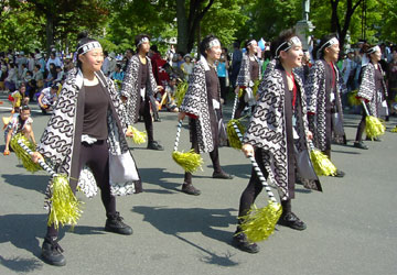 2007年YOSAKOIソーラン祭り・大通パレードより「劇団果実籠」6