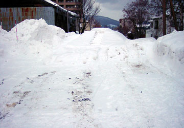 「第10回小樽雪あかりの路」開催数日前の様子 16