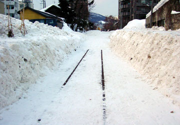 「第10回小樽雪あかりの路」開催数日前の様子 18