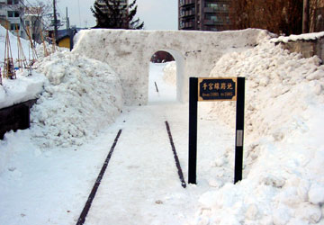 「第10回小樽雪あかりの路」開催数日前の様子 20