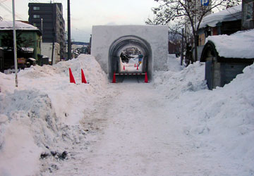 「第10回小樽雪あかりの路」開催数日前の様子 21