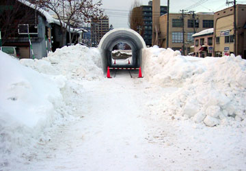 「第10回小樽雪あかりの路」開催数日前の様子 22