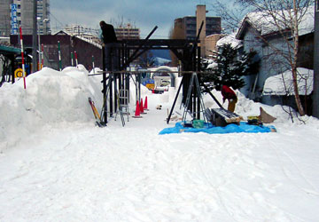 「第10回小樽雪あかりの路」開催数日前の様子 23