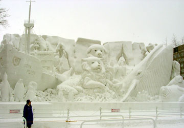 2007年さっぽろ雪まつり「神秘大陸 南極の生き物たち」