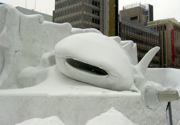 2007年さっぽろ雪まつり「沖縄美ら海水族館」2