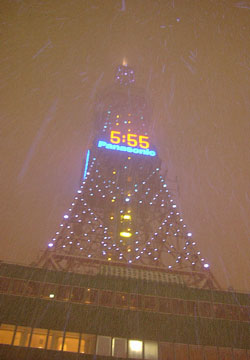 2007年さっぽろ雪まつり「さっぽろテレビ塔」