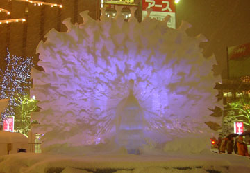 2007年さっぽろ雪まつり「道新氷の広場の氷像」4