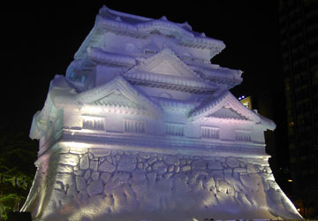 2007年さっぽろ雪まつり「国宝 彦根城」2