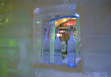2007年さっぽろ雪まつり「氷のBAR」5