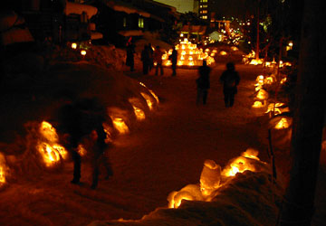 2007年小樽雪あかりの路（手宮線会場）18