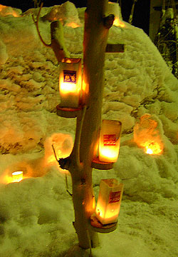 2007年小樽雪あかりの路（手宮線会場）1
